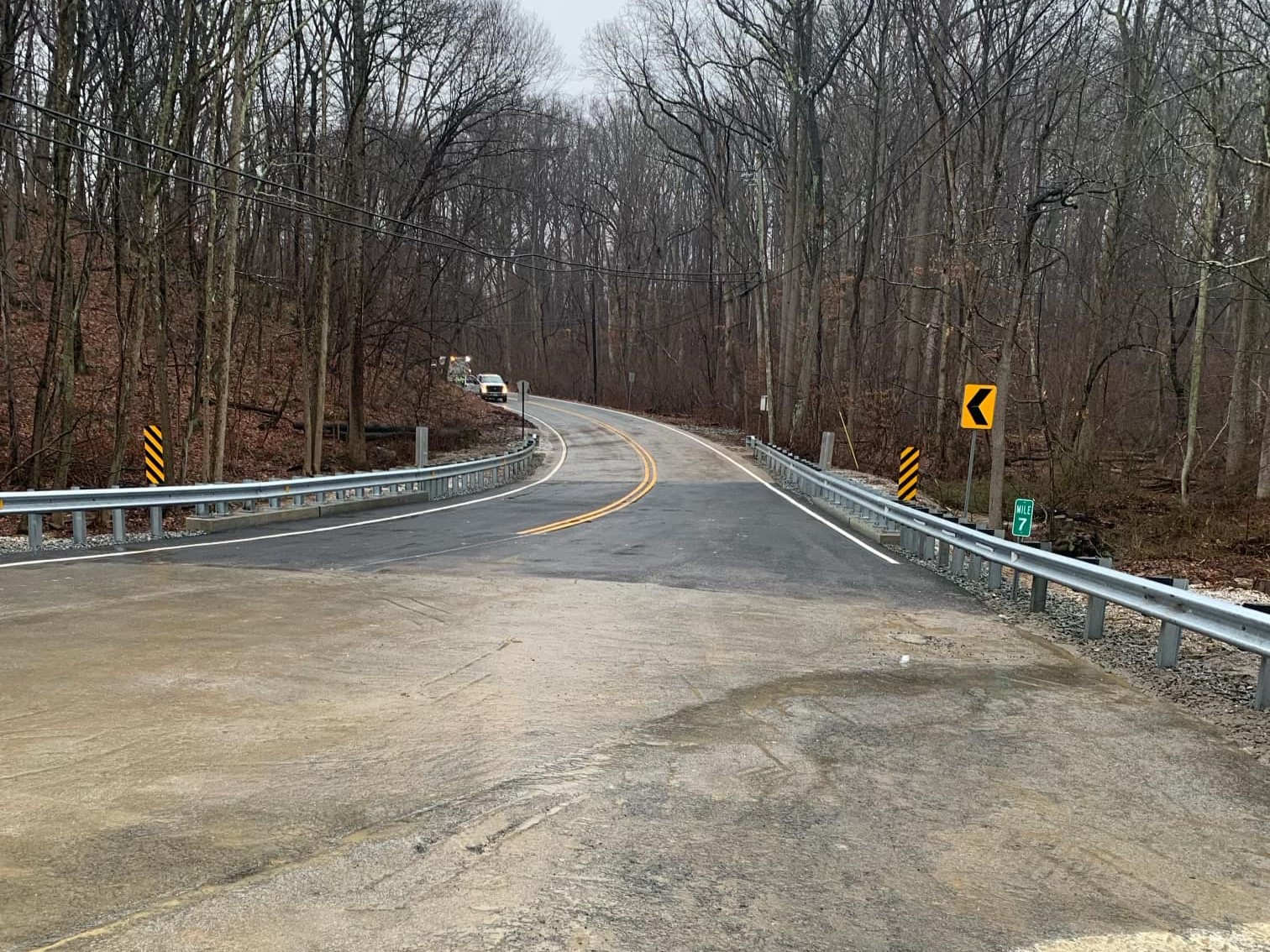 Bridge over Brass Castle Creek reopens