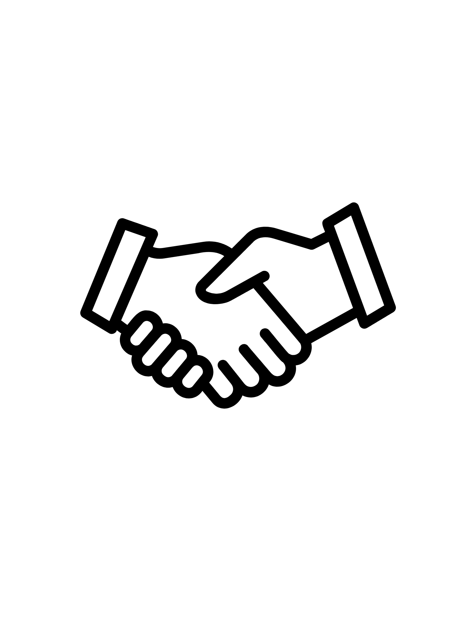 SHAKING HANDS ICON