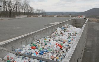 Bottles for recycling